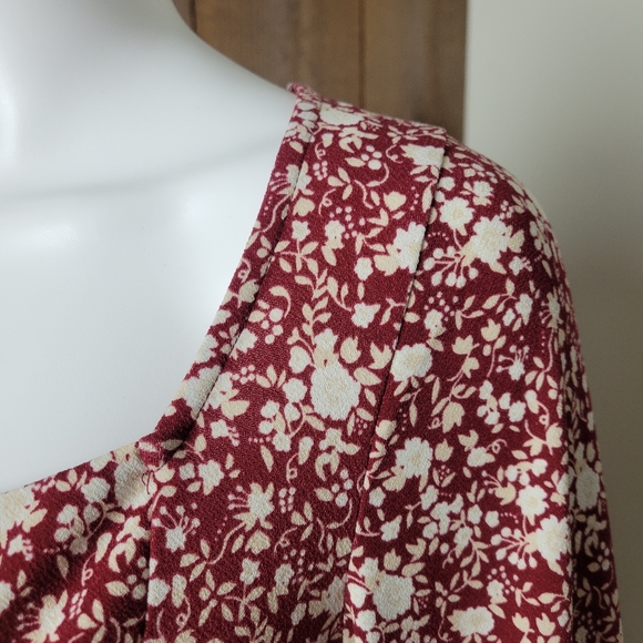 NWT Lush - Naomi Square Neck Crop Top - Picture 5 of 13